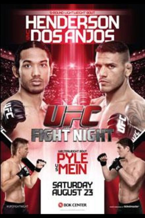 UFC Fight Night 49: Henderson vs. Dos Anjos official trailer poster