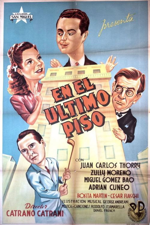 En el último piso official trailer poster
