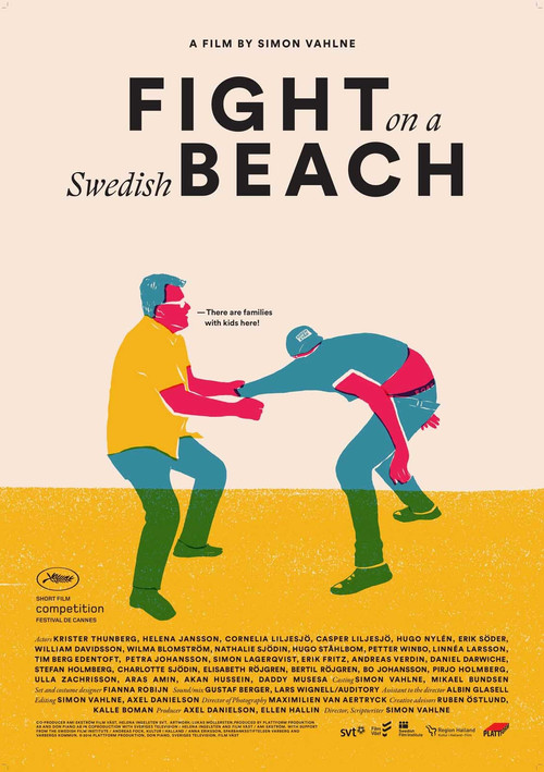 Fight on a Swedish Beach!! official trailer poster