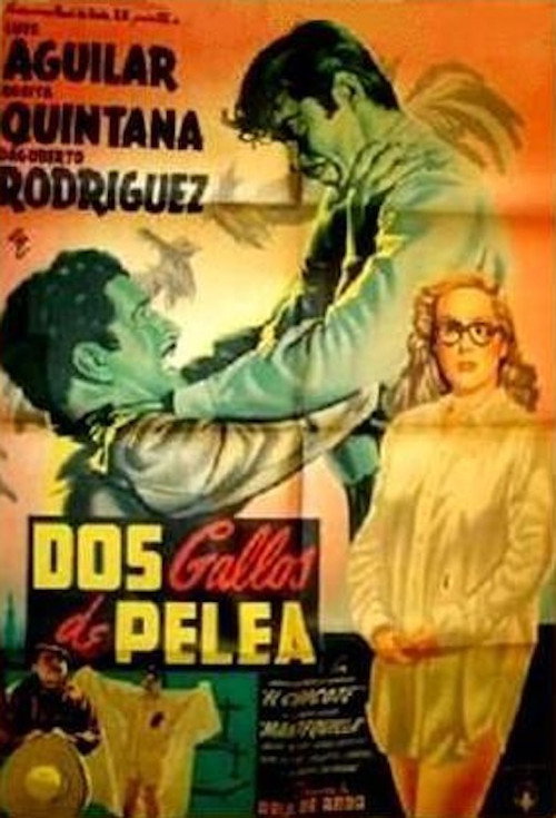 Dos gallos de pelea official trailer poster