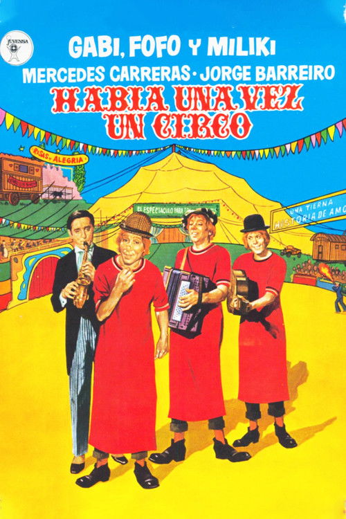 Había una vez un circo official trailer poster