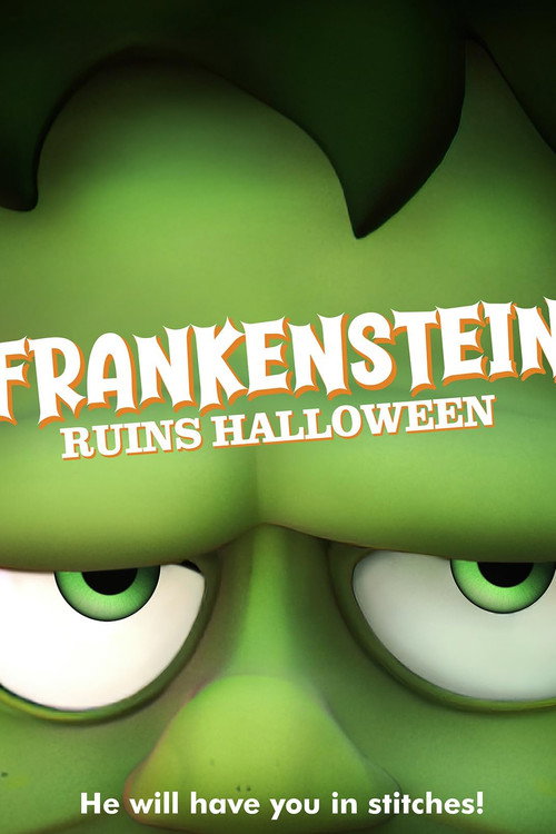 Frankenstein Ruins Halloween official trailer poster