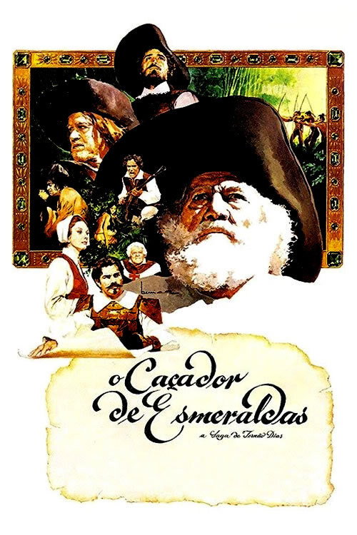 O Caçador de Esmeraldas official trailer poster