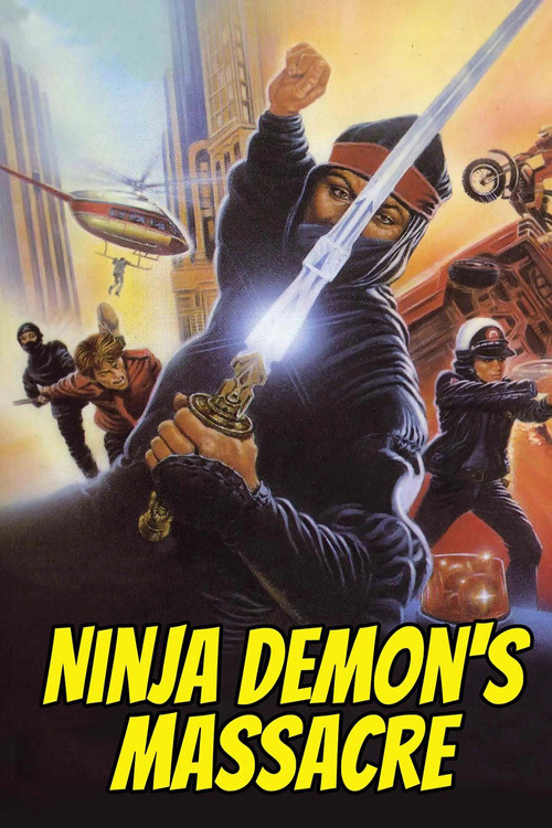 Ninja, Demon's Massacre official trailer poster