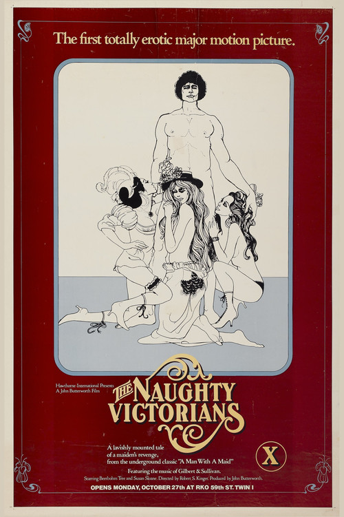 The Naughty Victorians: An Erotic Tale of a Maiden's Revenge official trailer poster
