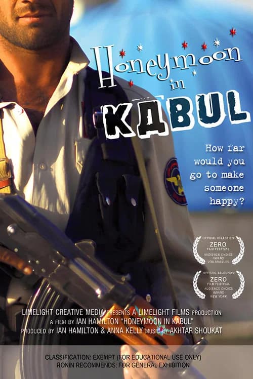 Honeymoon in Kabul official trailer poster