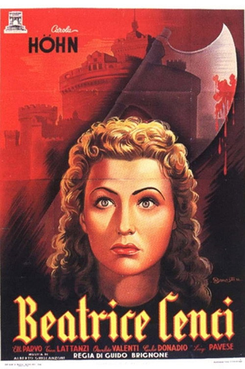 Beatrice Cenci official trailer poster