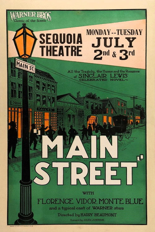 Main Street official trailer poster