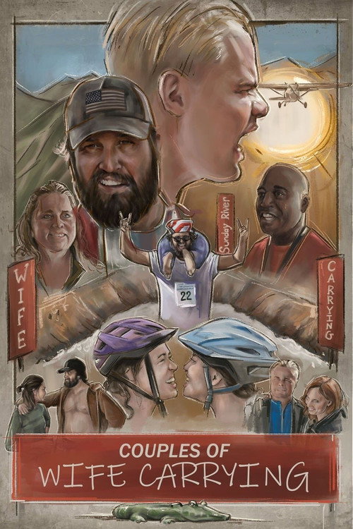 Couples of Wife Carrying official trailer poster