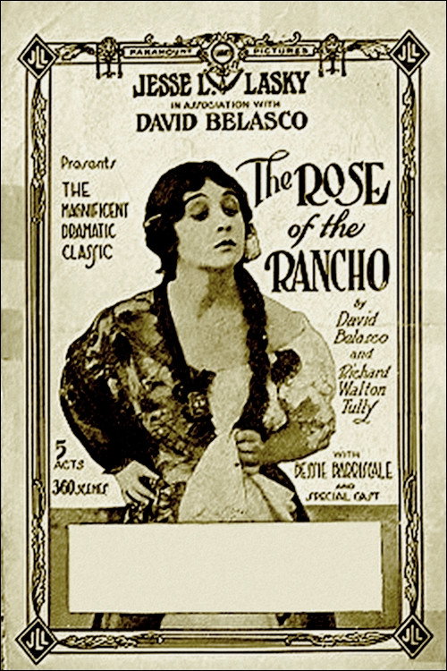 The Rose of the Rancho official trailer poster