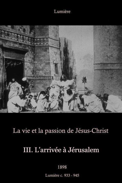 III. L'arrivée à Jérusalem official trailer poster