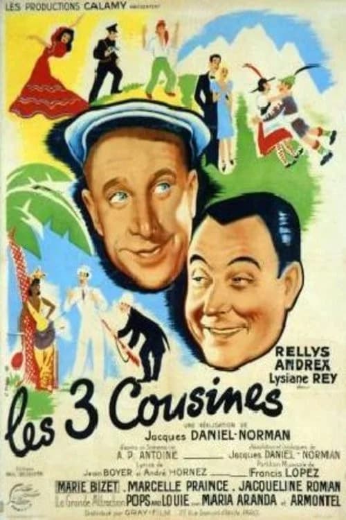 Les trois cousines official trailer poster