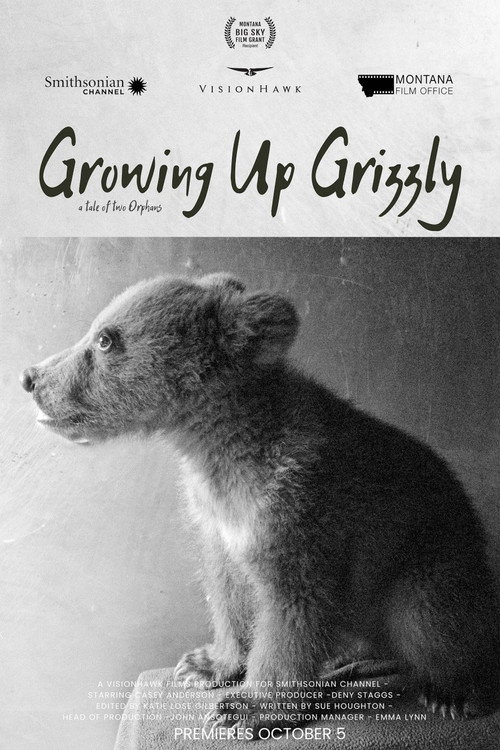 Growing Up Grizzly: A Tale of Two Orphans official trailer poster