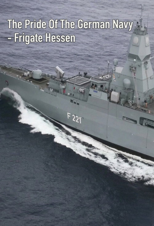 The Pride Of The German Navy - Frigate Hessen official trailer poster