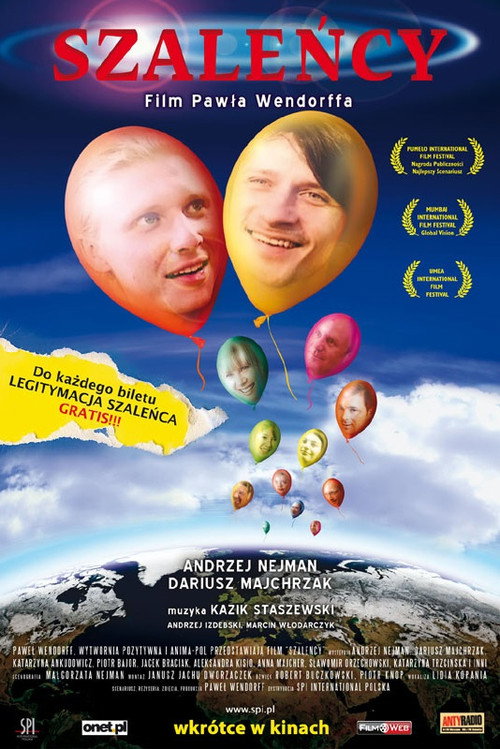 Szaleńcy official trailer poster