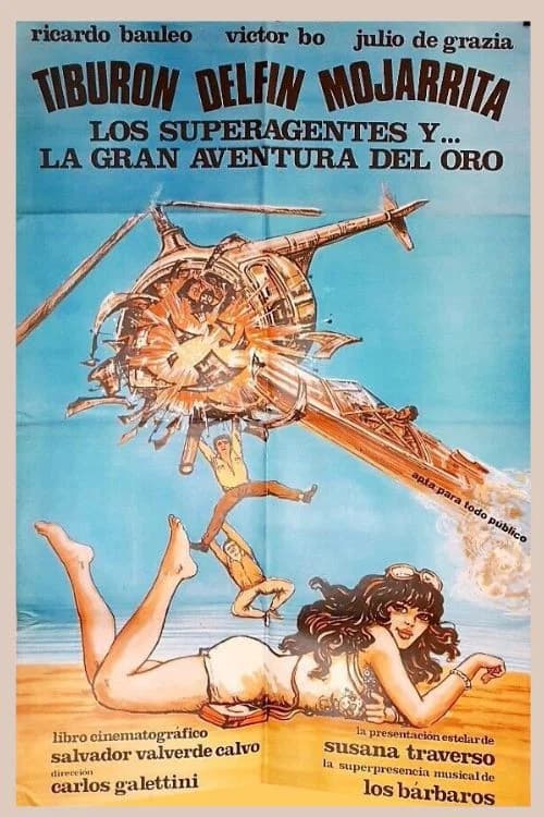 Los superagentes y la gran aventura del oro official trailer poster