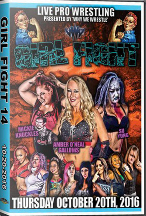 Girl Fight Wrestling 14 official trailer poster