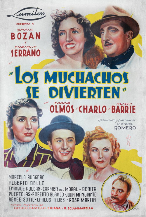 Los muchachos se divierten official trailer poster