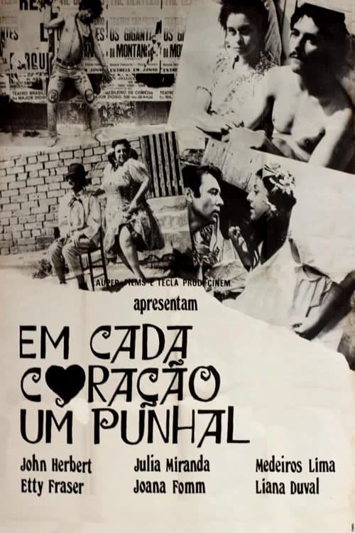 Em Cada Coração um Punhal official trailer poster
