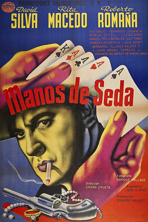 Manos de seda official trailer poster