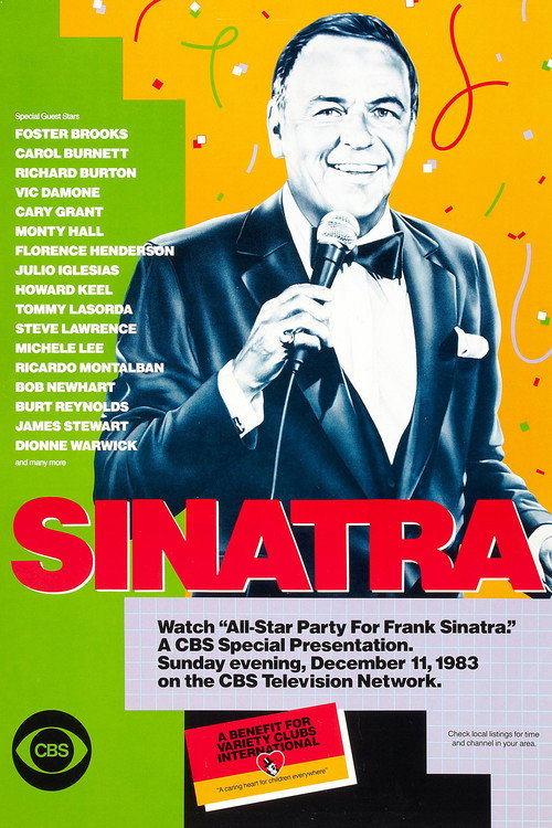 All-Star Party for Frank Sinatra official trailer poster