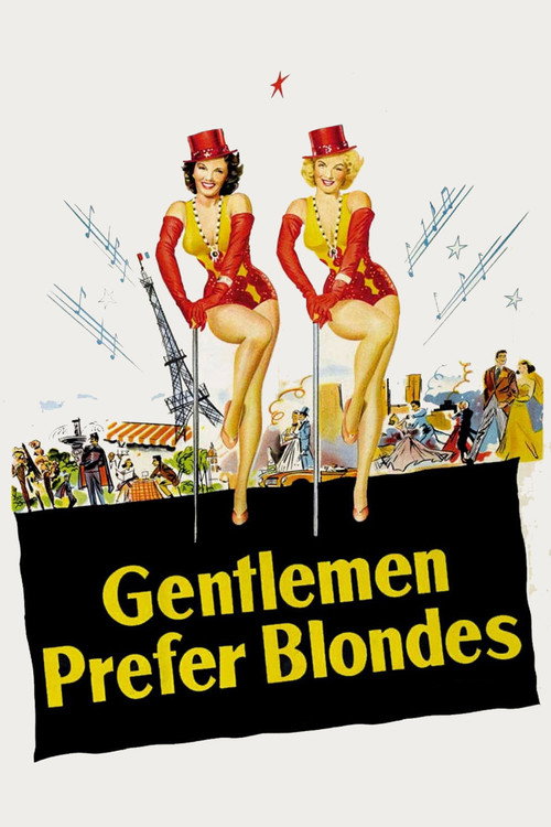 Gentlemen Prefer Blondes official trailer poster