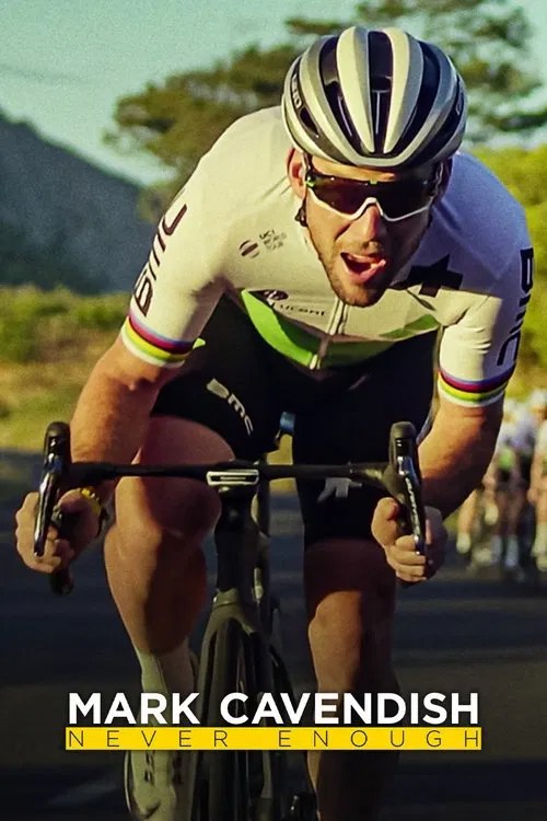 Mark Cavendish: Never Enough official trailer poster