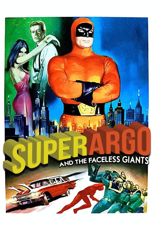 Superargo and the Faceless Giants official trailer poster