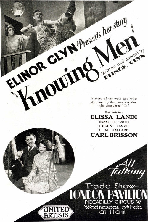 Knowing Men official trailer poster