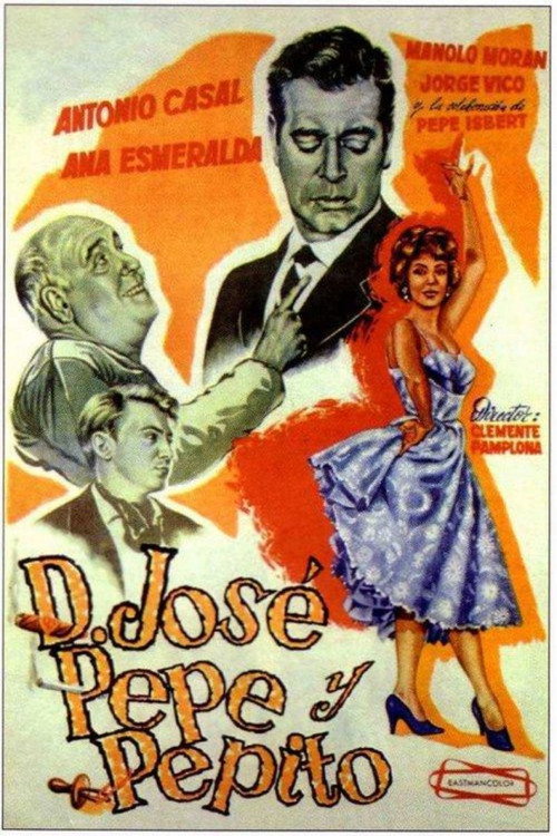 Don José, Pepe y Pepito official trailer poster