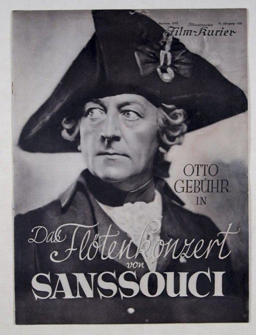 The Flute Concert of Sans-souci official trailer poster