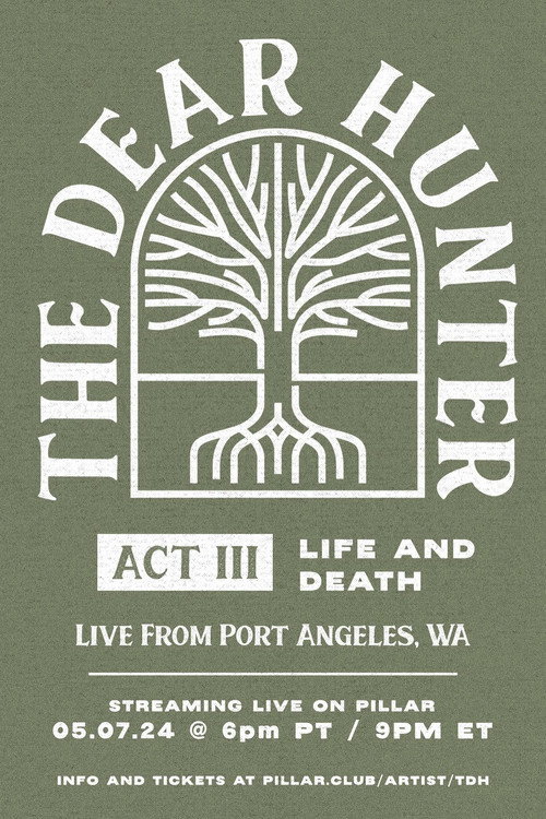 The Dear Hunter: Act III: Life and Death - Live from Port Angeles, WA official trailer poster