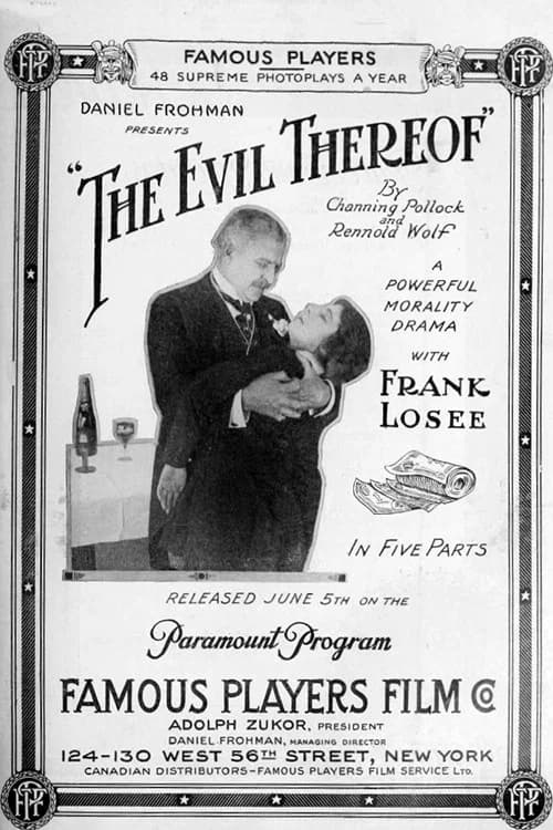 The Evil Thereof official trailer poster