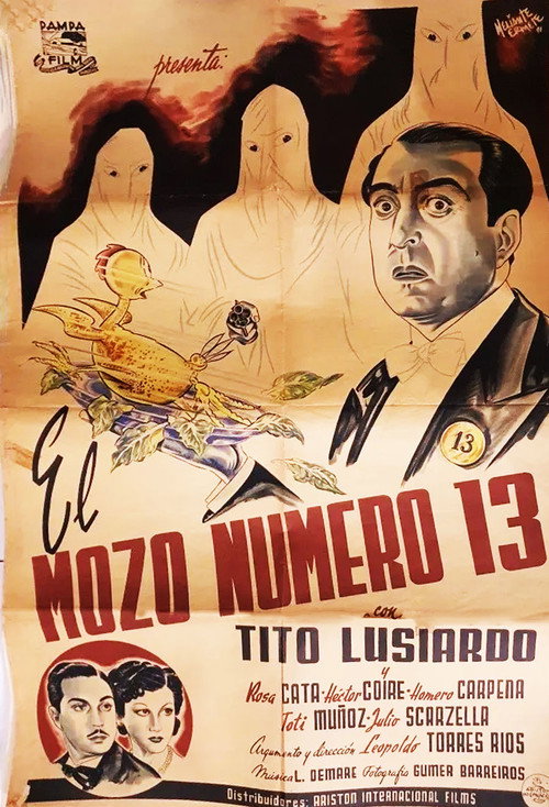 El mozo número 13 official trailer poster