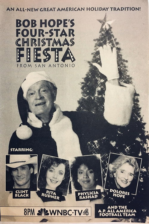 Bob Hope's Four-Star Christmas Fiesta from San Antonio official trailer poster