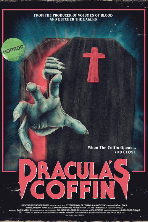 Dracula's Coffin official trailer poster