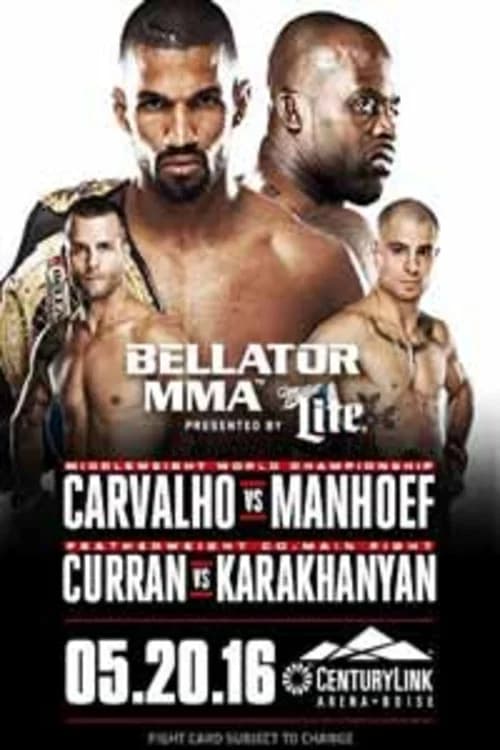 Bellator 155: Carvalho vs. Manhoef official trailer poster