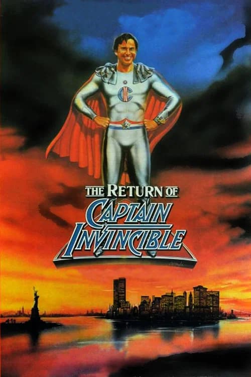 The Return of Captain Invincible official trailer poster