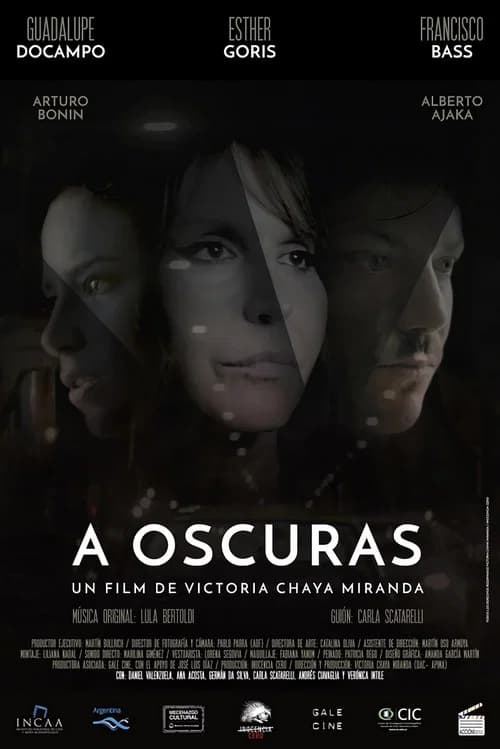 A oscuras official trailer poster
