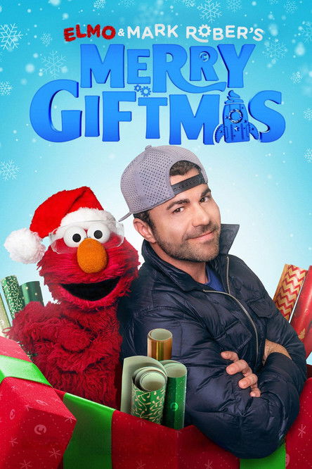 Elmo and Mark Rober's Merry Giftmas official trailer poster