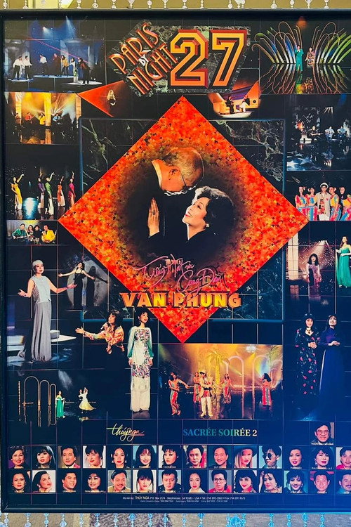 Paris By Night 27: Tiếng Hát Với Cung Đàn Văn Phụng - Sacrée Soirée 2 official trailer poster