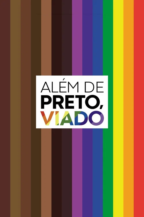 Além de Preto, Viado official trailer poster