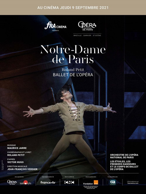 Notre-Dame de Paris (Opéra Bastille) official trailer poster