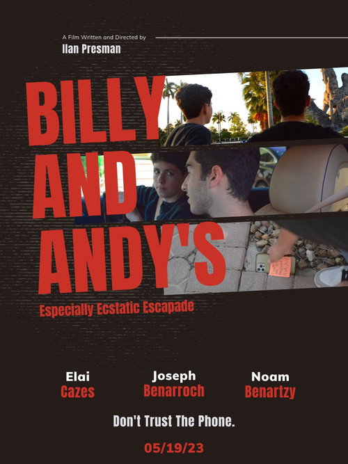 Billy and Andy's Especially Ecstatic Escapade official trailer poster