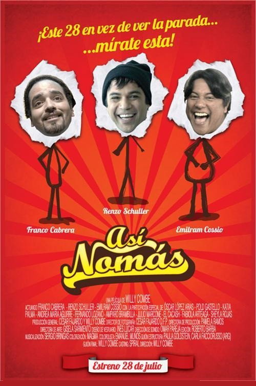 Así Nomas official trailer poster