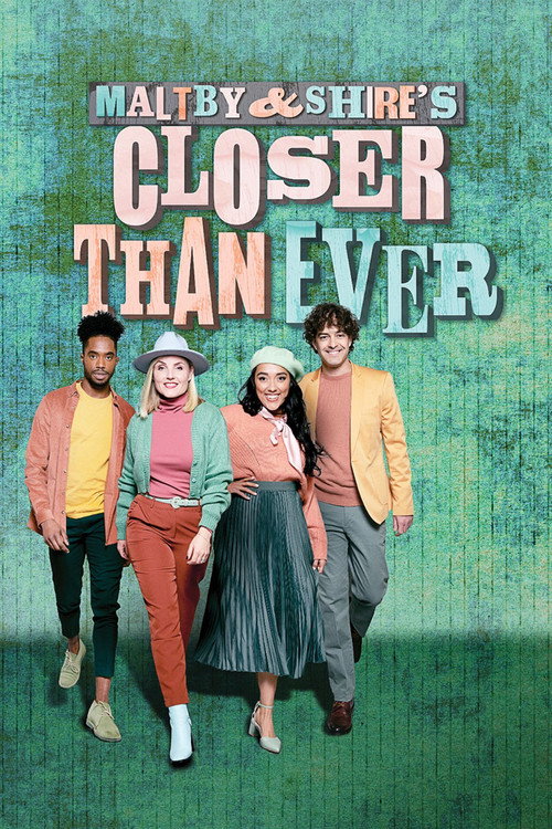 Maltby and Shire's Closer Than Ever official trailer poster