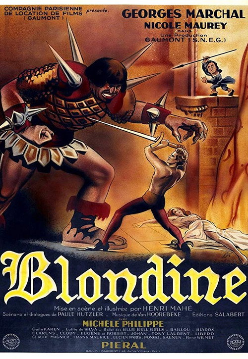 Blondine official trailer poster