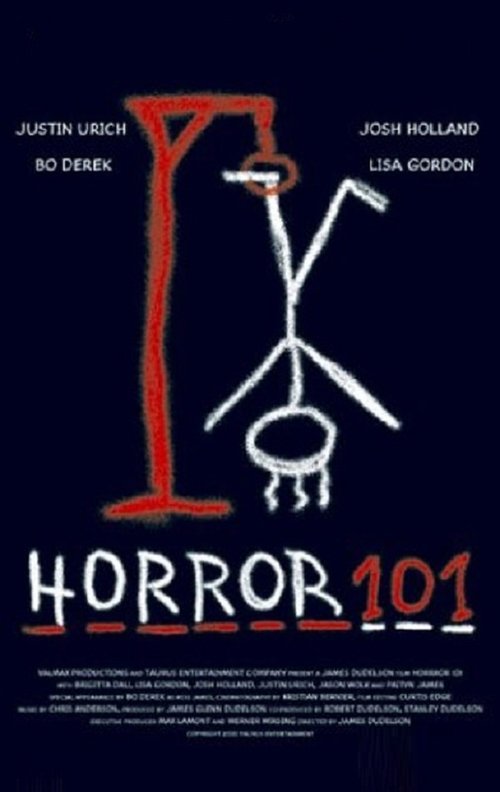 Horror 101 official trailer poster