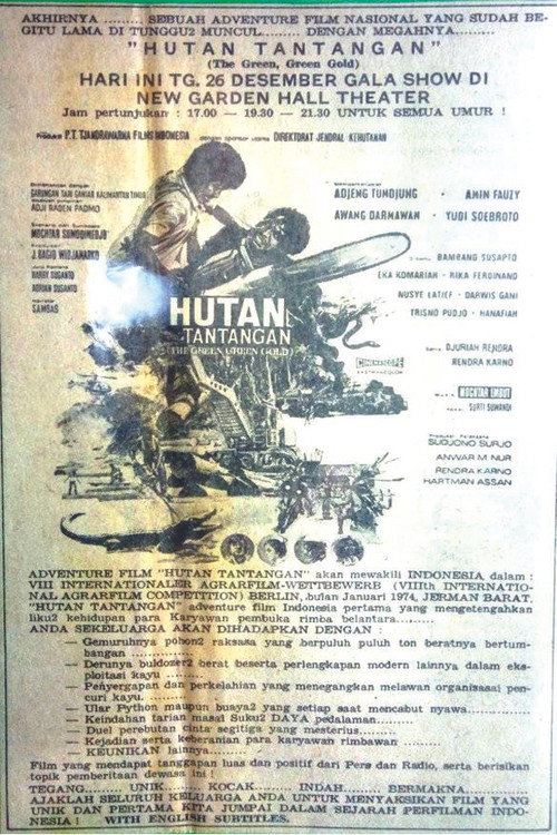 Hutan Tantangan official trailer poster