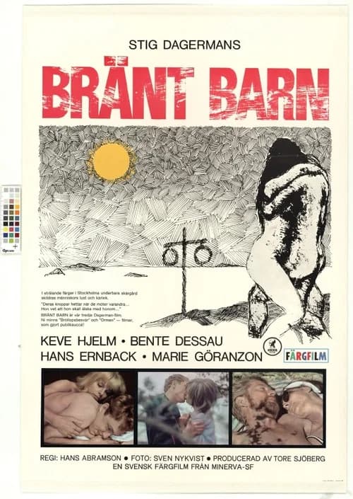 Bränt barn official trailer poster